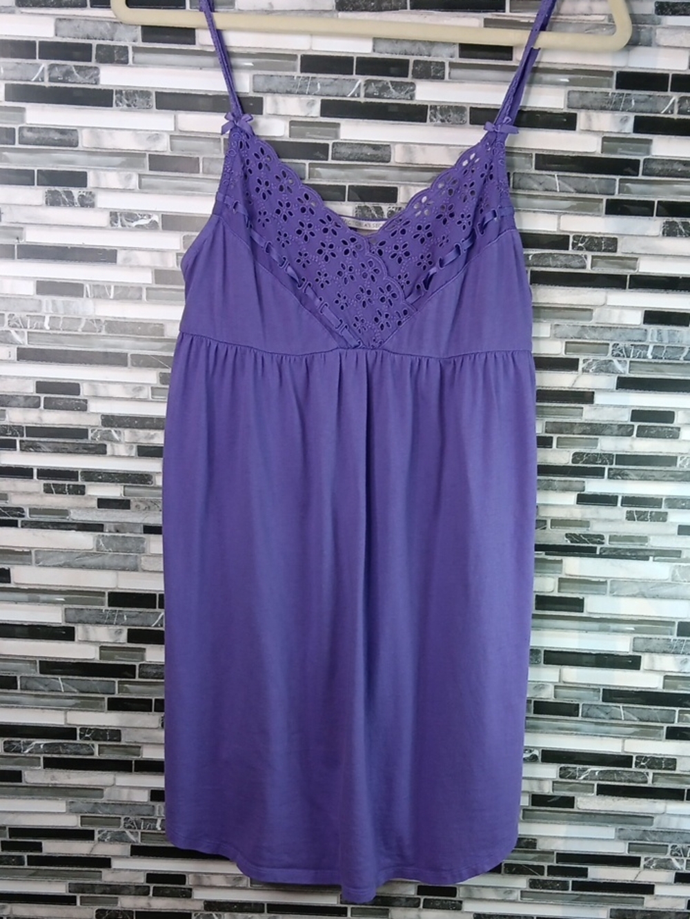 Victoria's Secret Purple Babydoll XS/TP/XP Camisole Y2k Loungewear - Picture 11 of 11